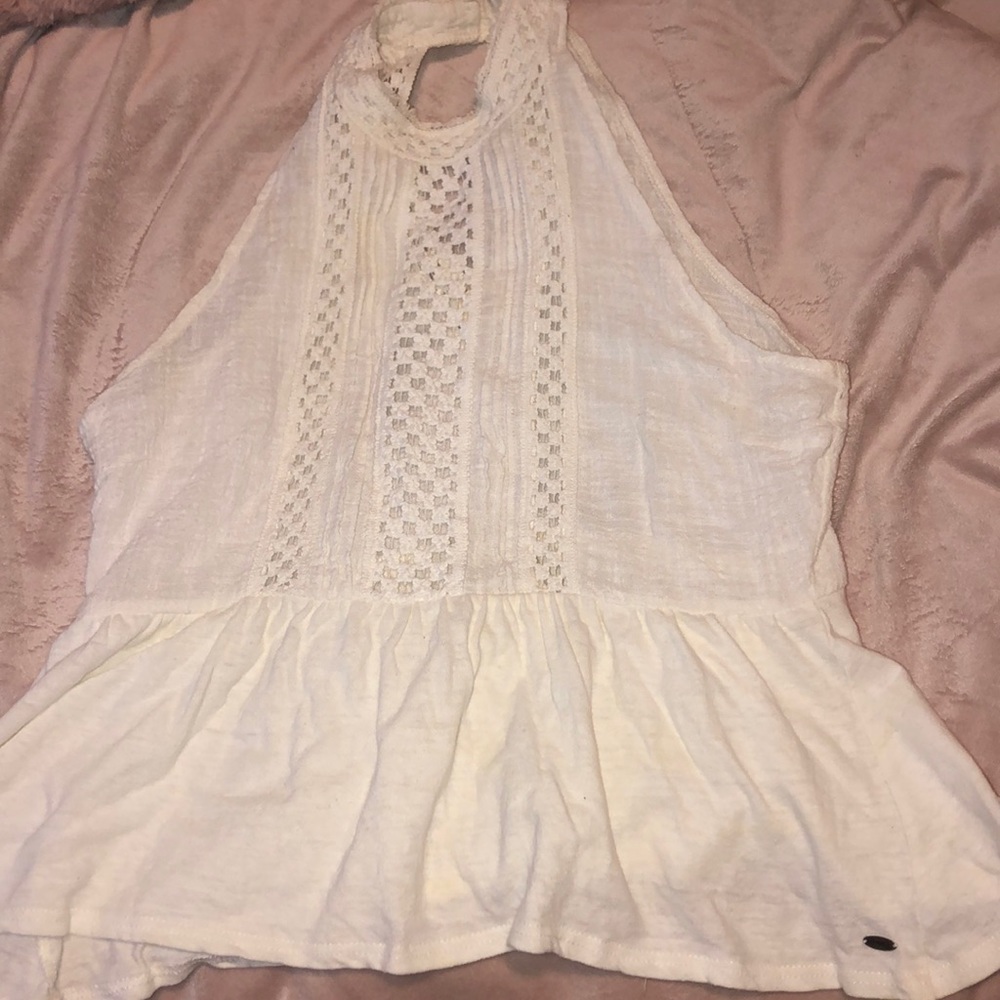 Cream Flowy Halter top from O’neill